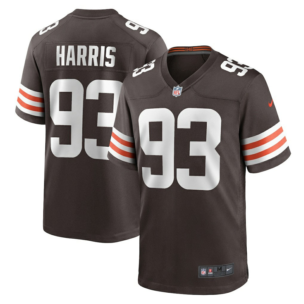 Nike Shelby Harris Cleveland Browns Team Game Jersey Brown