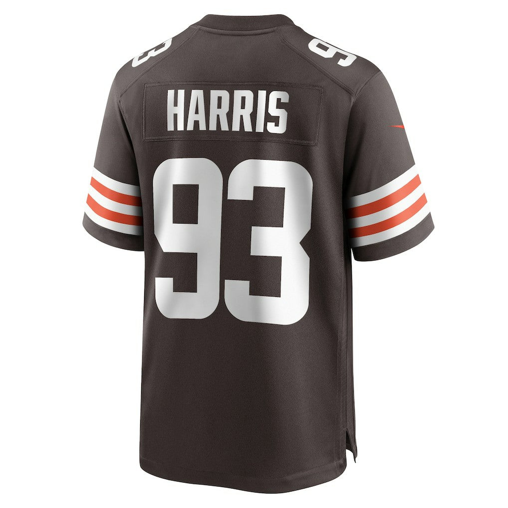 Nike Shelby Harris Cleveland Browns Team Game Jersey Brown
