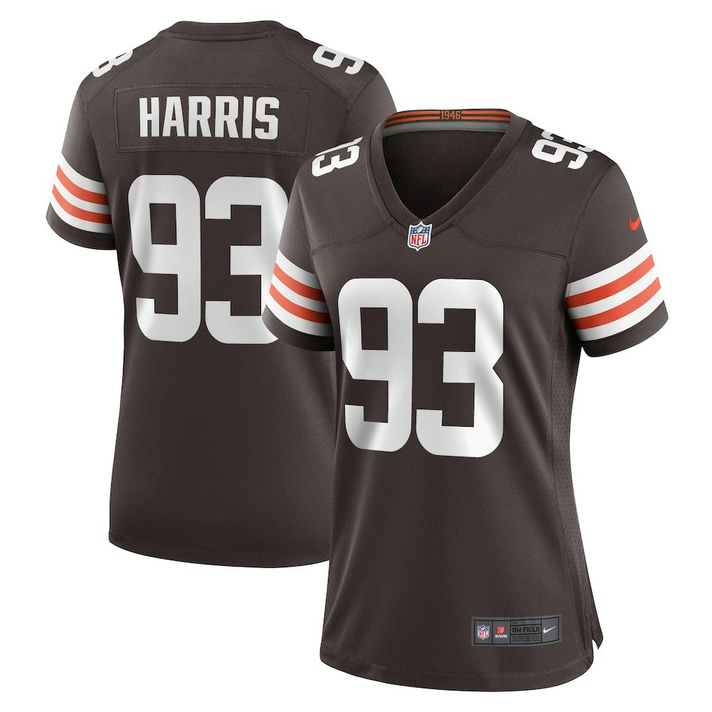 Nike Shelby Harris Cleveland Browns Women's Team Game Jersey Brown