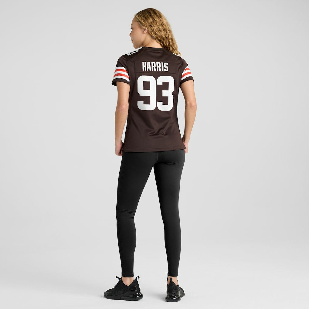 Nike Shelby Harris Cleveland Browns Women's Team Game Jersey Brown