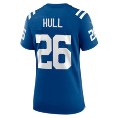 Nike Evan Hull Indianapolis Colts Women's Team Game Jersey Royal