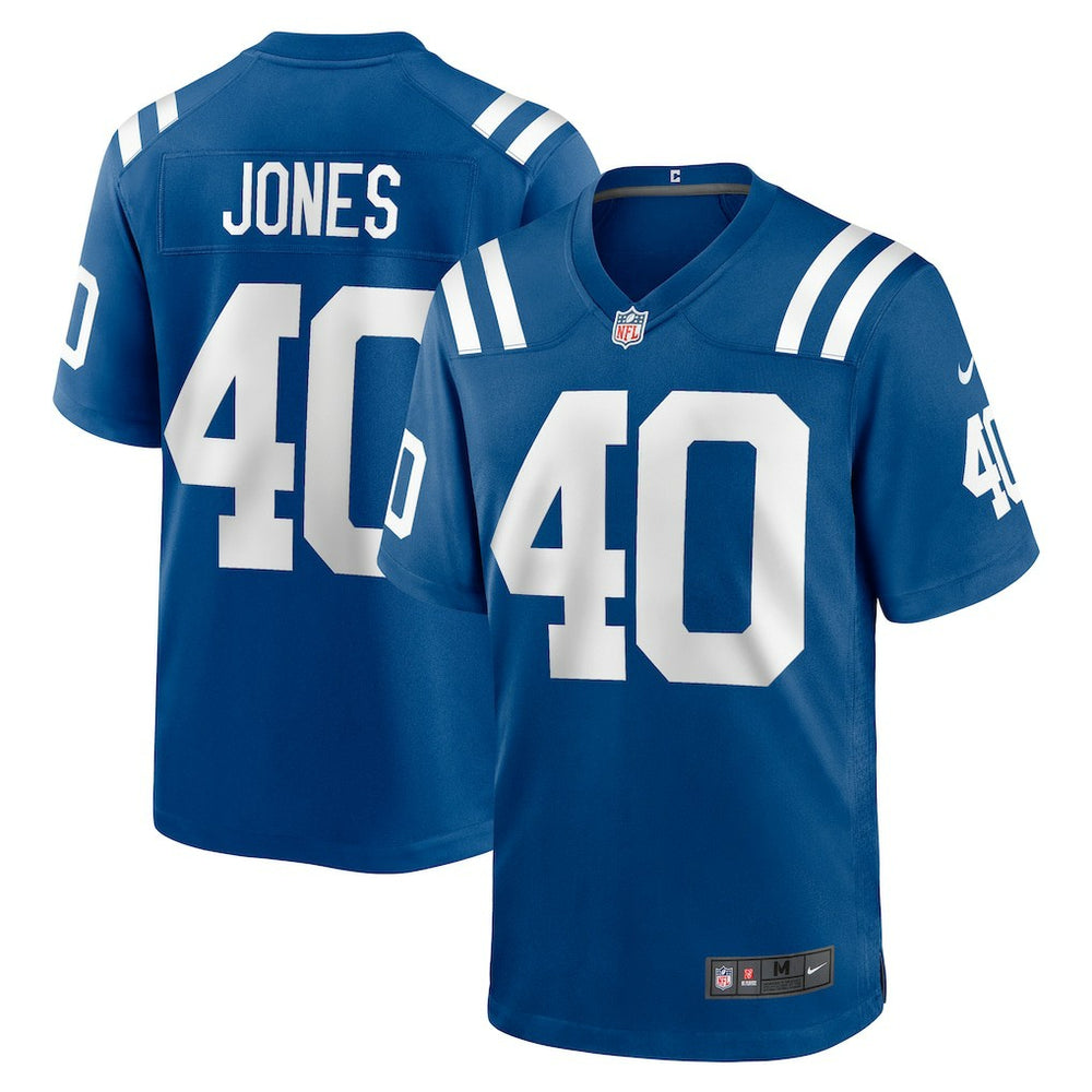 Nike Jaylon Jones Indianapolis Colts Team Game Jersey Royal