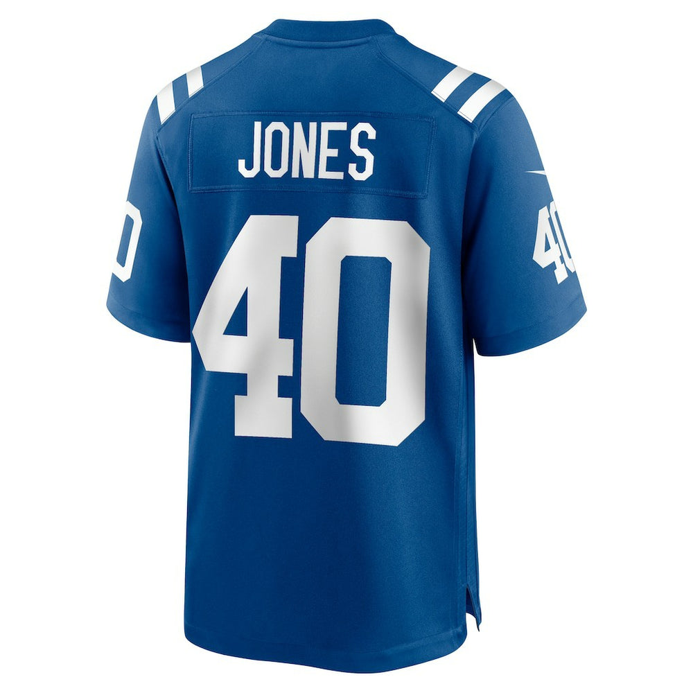 Nike Jaylon Jones Indianapolis Colts Team Game Jersey Royal