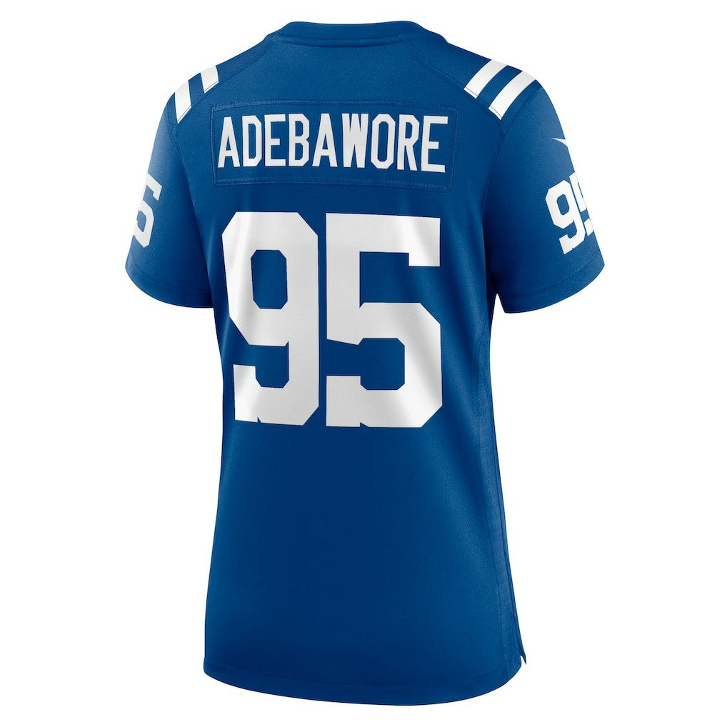 Nike Adetomiwa Adebawore Indianapolis Colts Women's Team Game Jersey Royal