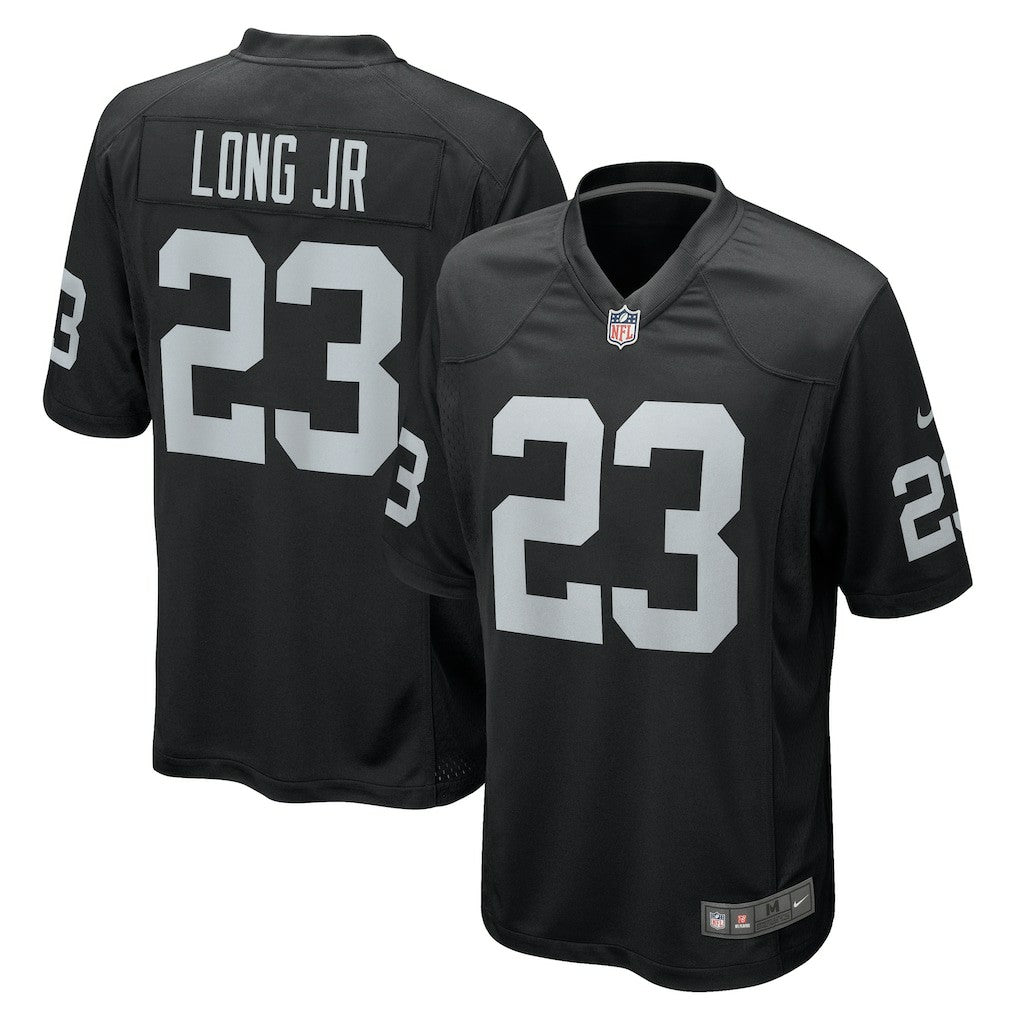 Nike David Long Jr. Las Vegas Raiders Team Game Jersey Black