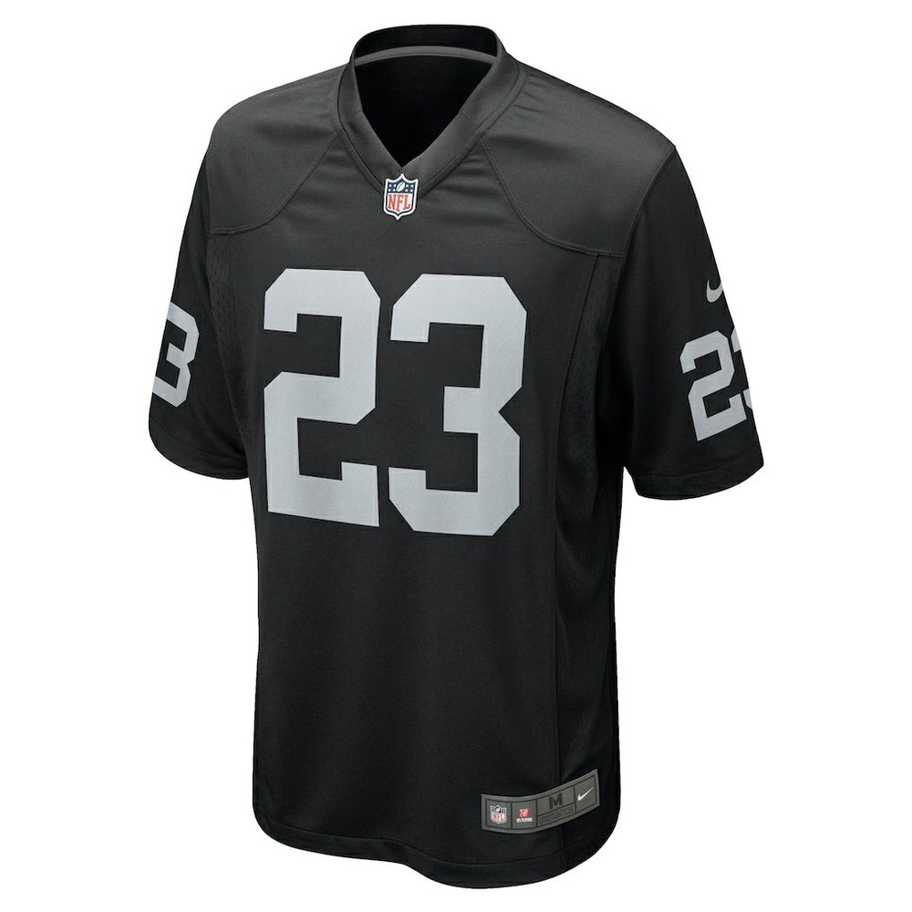 Nike David Long Jr. Las Vegas Raiders Team Game Jersey Black