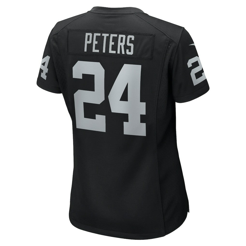 Nike Marcus Peters Las Vegas Raiders Women's Team Game Jersey Black