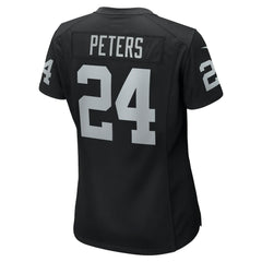 Nike Marcus Peters Las Vegas Raiders Women's Team Game Jersey Black