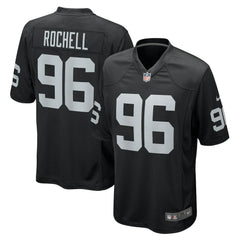 Nike Isaac Rochell Las Vegas Raiders Team Game Jersey Black