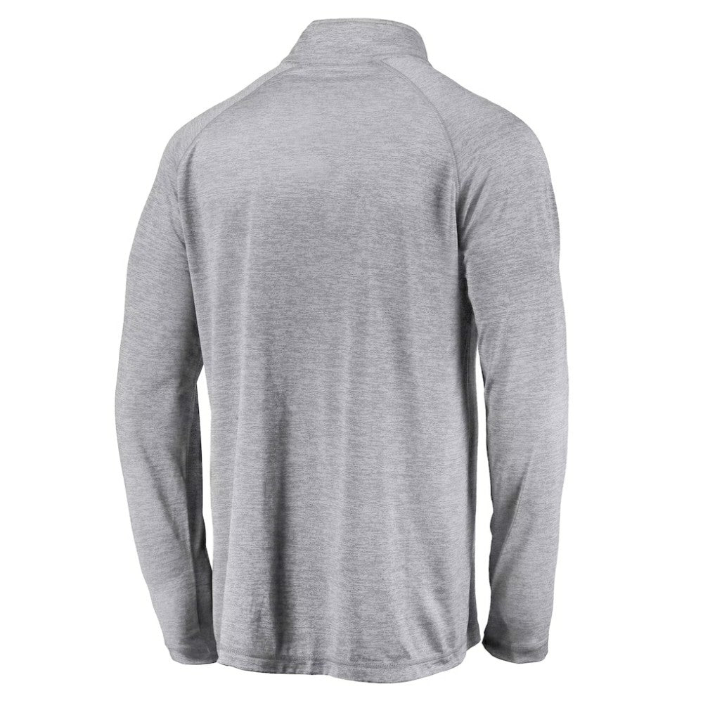 San Francisco Giants Profile Big & Tall Raglan Quarter-Zip Top - Heather Gray - MLB Online
