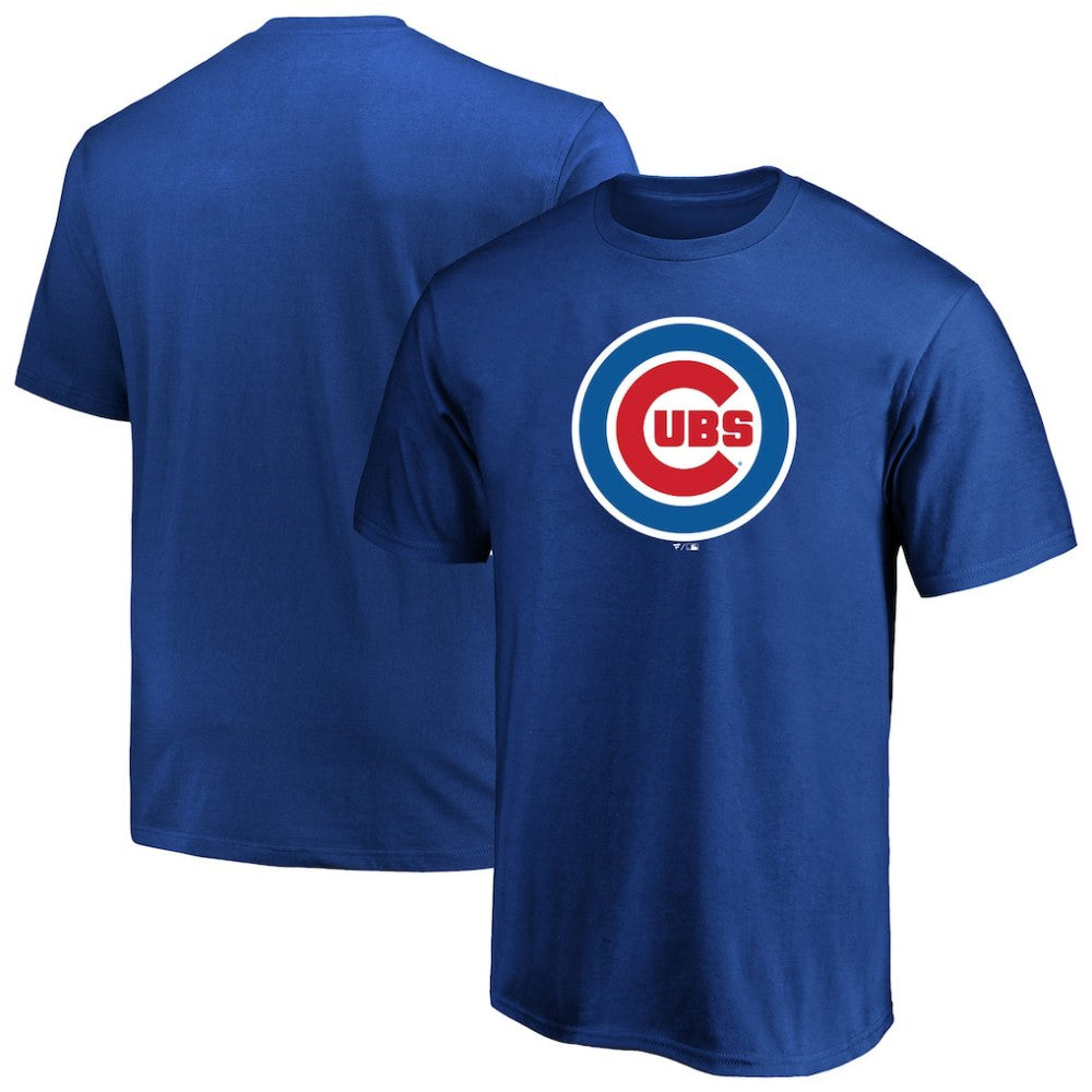 Chicago Cubs Profile Big & Tall Primary Logo T-Shirt - Royal - MLB Discount