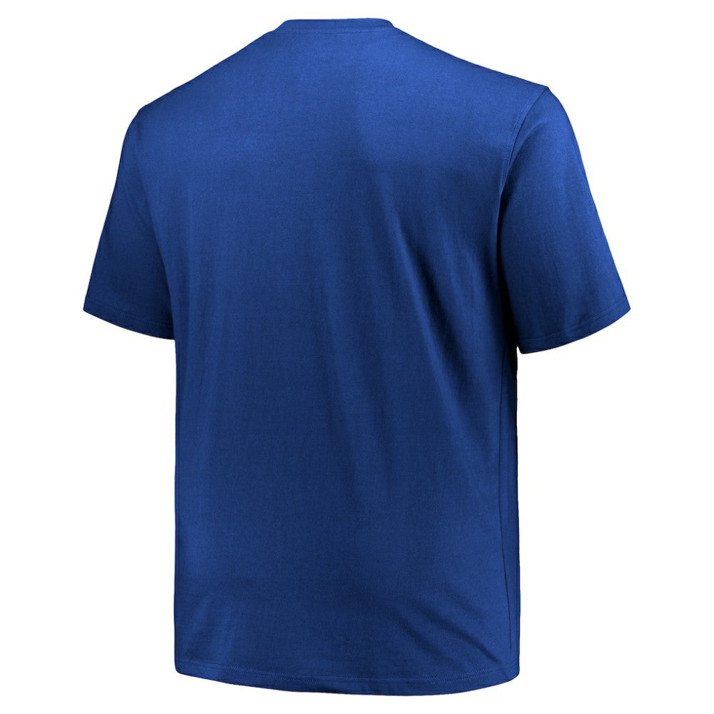 Chicago Cubs Profile Big & Tall Primary Logo T-Shirt - Royal - MLB Discount