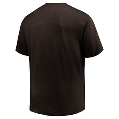 San Diego Padres Profile Big & Tall Primary Logo T-Shirt - Brown - MLB Lifestyle