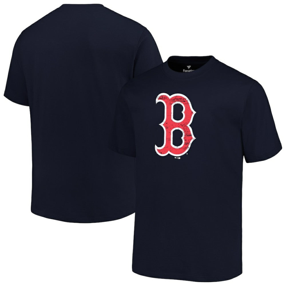 Boston Red Sox Profile Big & Tall Primary Logo T-Shirt - Navy - MLB Sale