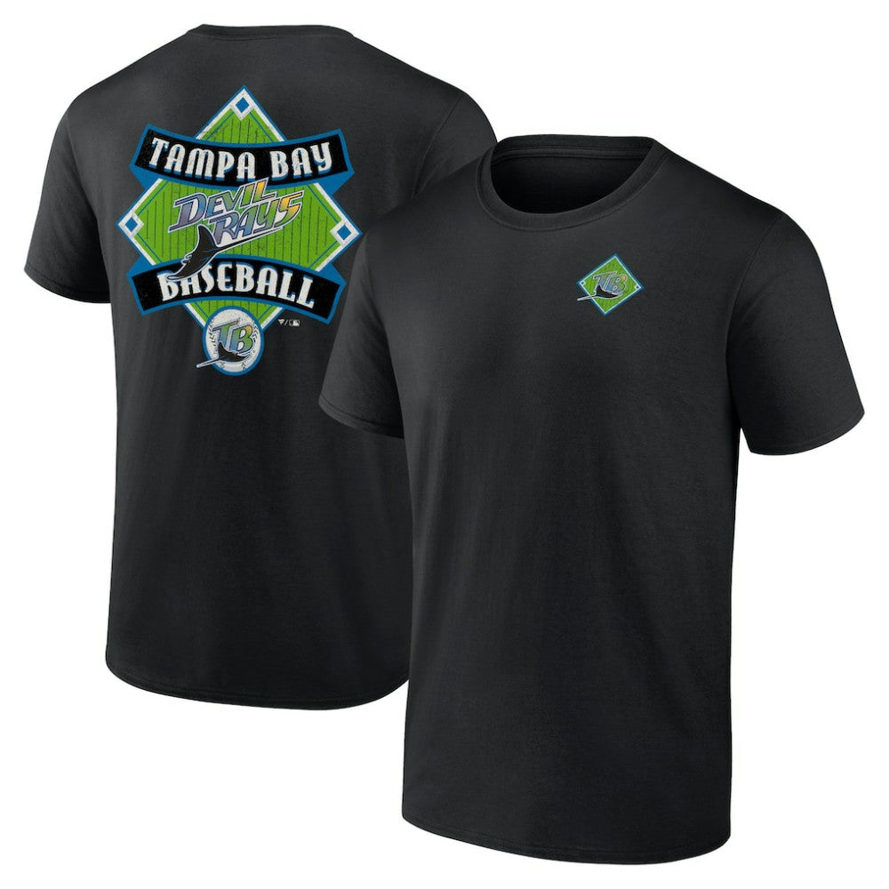 Tampa Bay Rays Profile Big & Tall Field Play T-Shirt - Black - MLB Discount