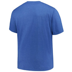 Los Angeles Dodgers Profile Big & Tall Weathered Logo T-Shirt - Heather Royal - MLB Sale
