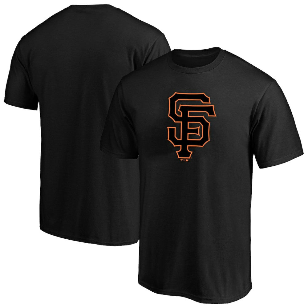 San Francisco Giants Profile Big & Tall Weathered Logo T-Shirt - Heather Black - MLB Online