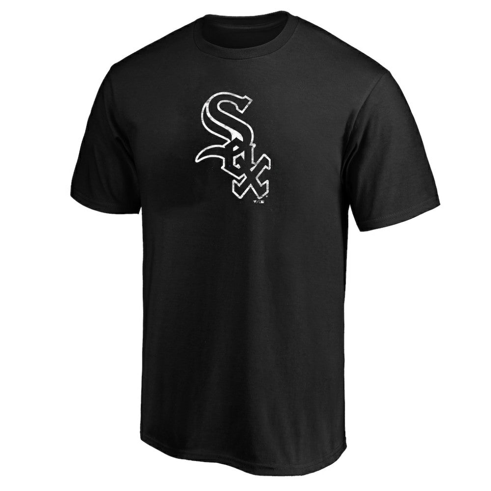 Chicago White Sox Profile Big & Tall Weathered Logo T-Shirt - Heather Black - MLB on Sale