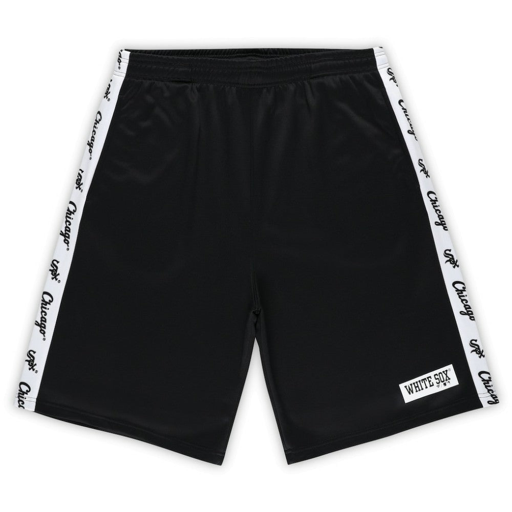 Chicago White Sox Profile Big & Tall Fleece Shorts - Black - MLB Sale