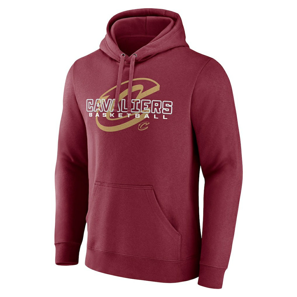 Cleveland Cavaliers Stellar Personalized Name & Number Pullover Hoodie Wine