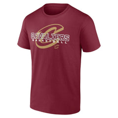 Cleveland Cavaliers Stellar Personalized Name & Number T-Shirt Wine