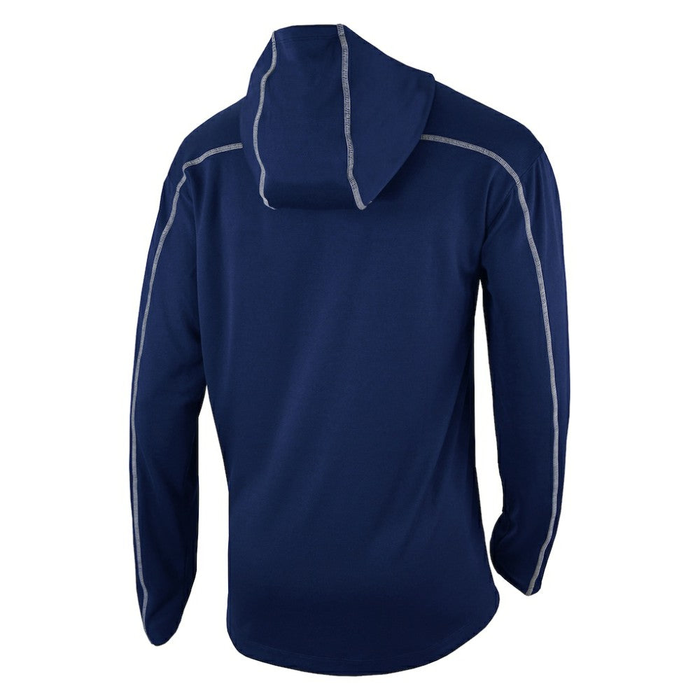 Columbus Blue Jackets Columbia Omni-Wick Shotgun Long Sleeve Hoodie T-Shirt - Navy - NHL 200629172