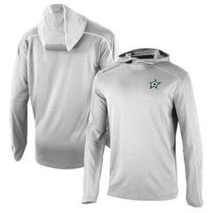 Dallas Stars Columbia Omni-Wick Shotgun Long Sleeve Hoodie T-Shirt - Gray - NHL 200629173