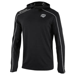 Los Angeles Kings Columbia Omni-Wick Shotgun Long Sleeve Hoodie T-Shirt - Black - NHL 200629176