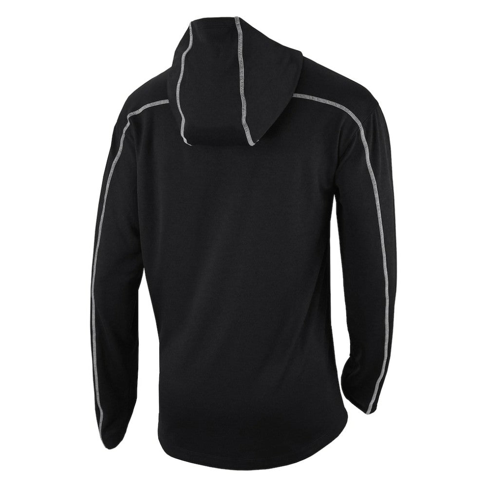 Pittsburgh Penguins Columbia Omni-Wick Shotgun Long Sleeve Hoodie T-Shirt - Black - NHL 200629183