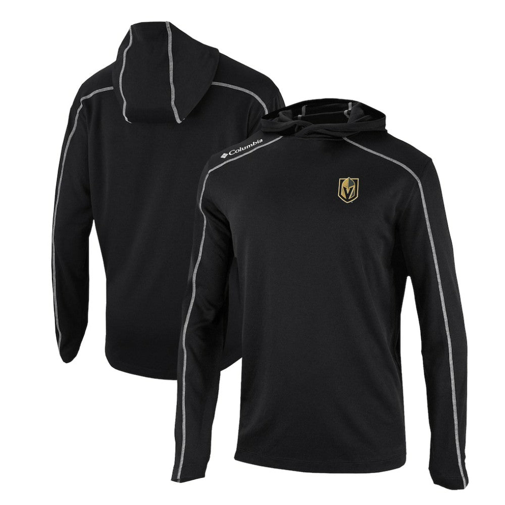 Vegas Golden Knights Columbia Omni-Wick Shotgun Long Sleeve Hoodie T-Shirt - Black - NHL 200629188
