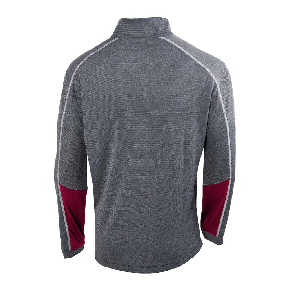 Colorado Avalanche Columbia Omni-Wick Shotgun 2.0 Quarter-Zip Pullover Top - Gray/Purple - NHL 200629196
