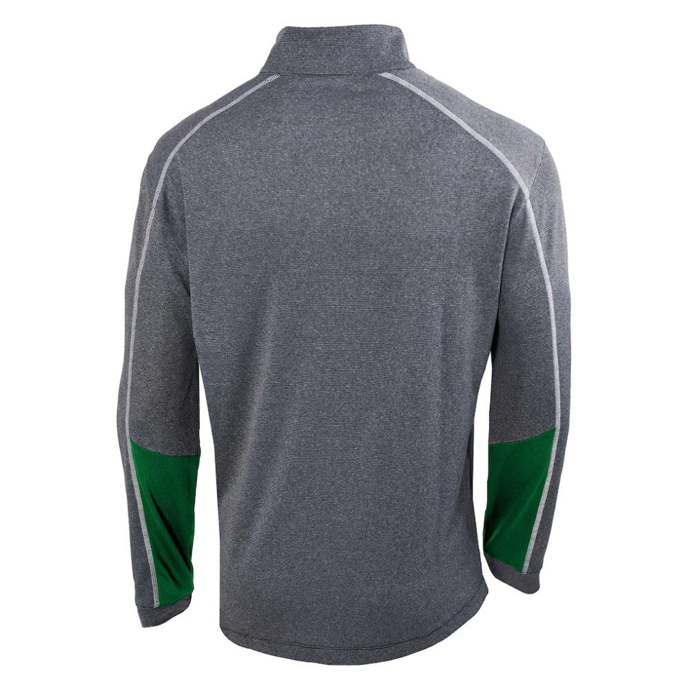 Dallas Stars Columbia Omni-Wick Shotgun 2.0 Quarter-Zip Pullover Top - Gray/Green - NHL 200629198