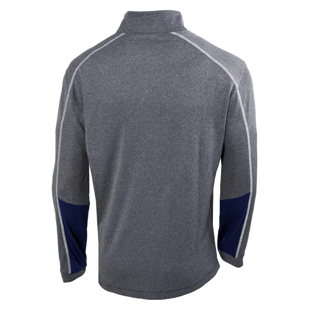 Nashville Predators Columbia Omni-Wick Shotgun 2.0 Quarter-Zip Pullover Top - Gray/Navy - NHL 200629203