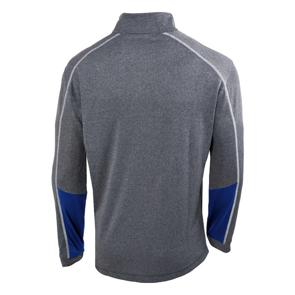 St. Louis Blues Columbia Omni-Wick Shotgun 2.0 Quarter-Zip Pullover Top - Gray/Blue - NHL 200629211