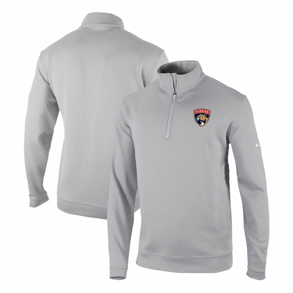 Florida Panthers Columbia Omni-Wick Wickhams Hills Half-Zip Pullover Top - Gray - NHL 200629236