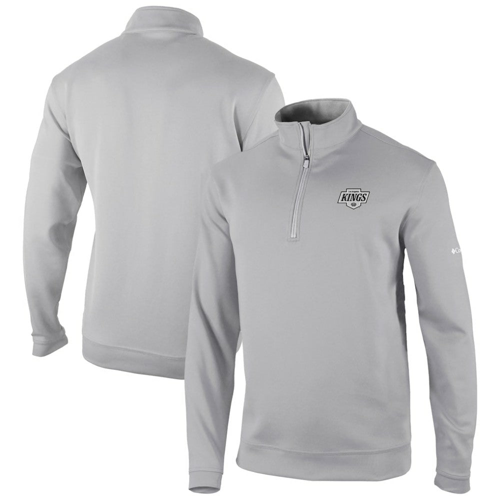 Los Angeles Kings Columbia Omni-Wick Wickhams Hills Half-Zip Pullover Top - Gray - NHL 200629237
