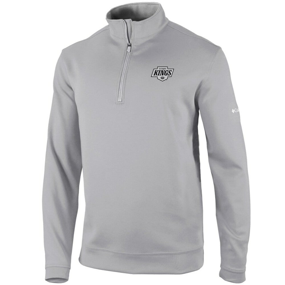 Los Angeles Kings Columbia Omni-Wick Wickhams Hills Half-Zip Pullover Top - Gray - NHL 200629237