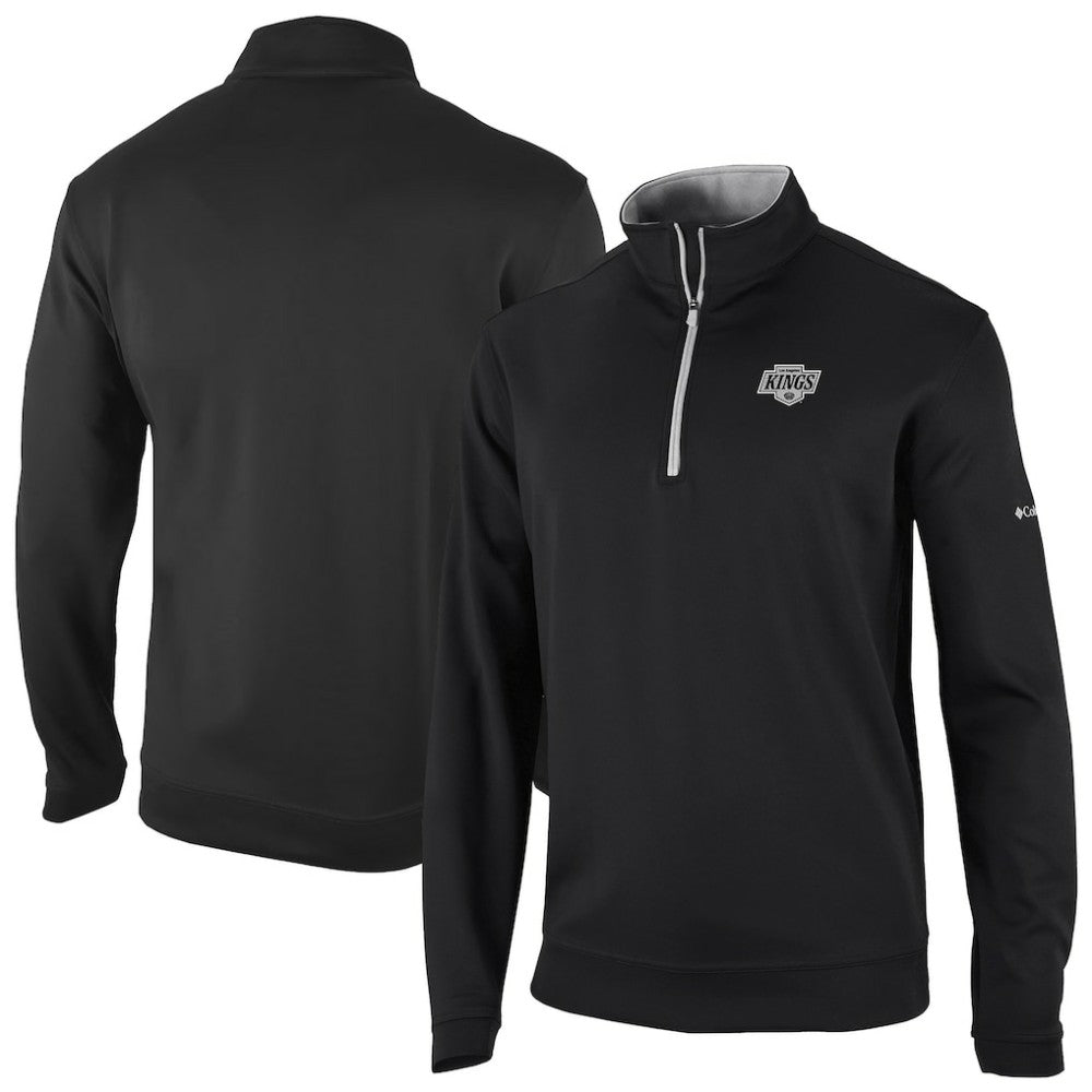 Los Angeles Kings Columbia Omni-Wick Wickhams Hills Half-Zip Pullover Top - Black - NHL 200629238