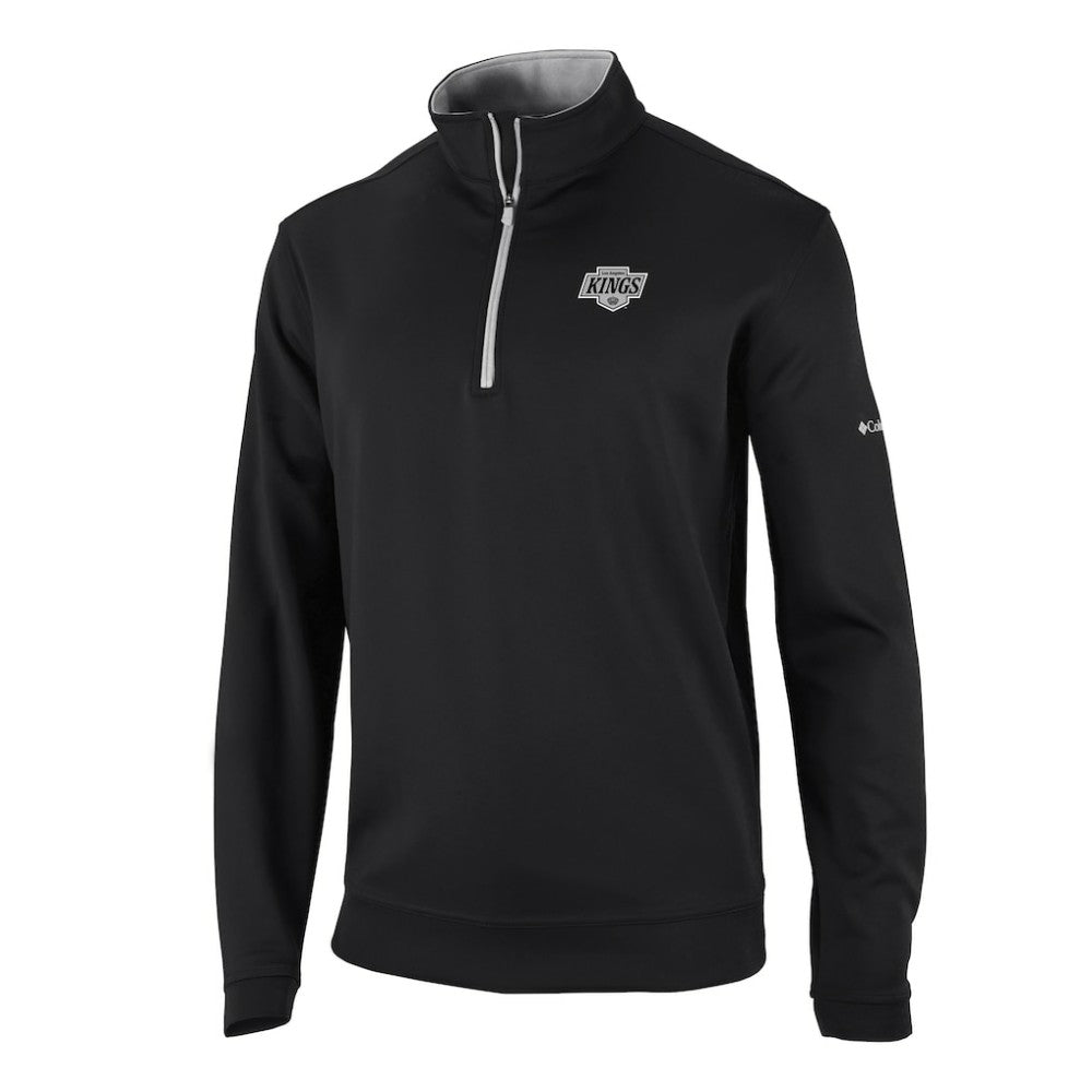 Los Angeles Kings Columbia Omni-Wick Wickhams Hills Half-Zip Pullover Top - Black - NHL 200629238