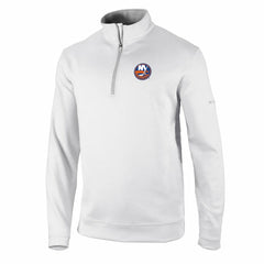 New York Islanders Columbia Omni-Wick Wickhams Hills Half-Zip Pullover Top - White - NHL 200629245