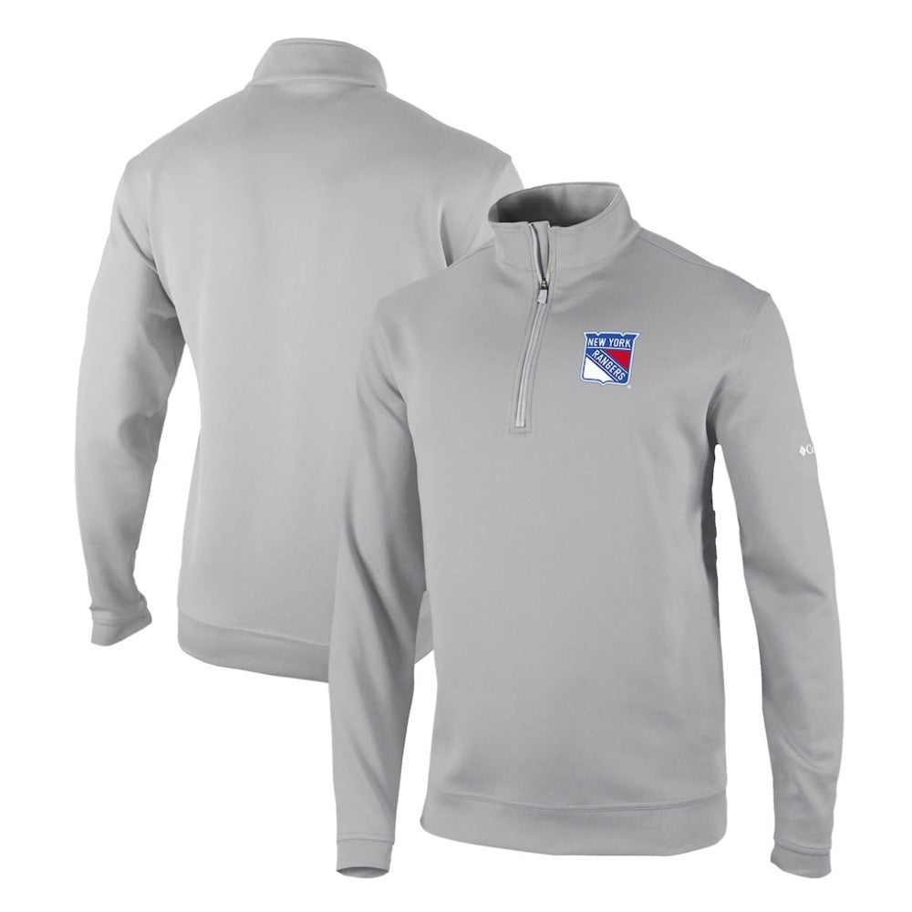 New York Rangers Columbia Omni-Wick Wickhams Hills Half-Zip Pullover Top - Gray - NHL 200629247