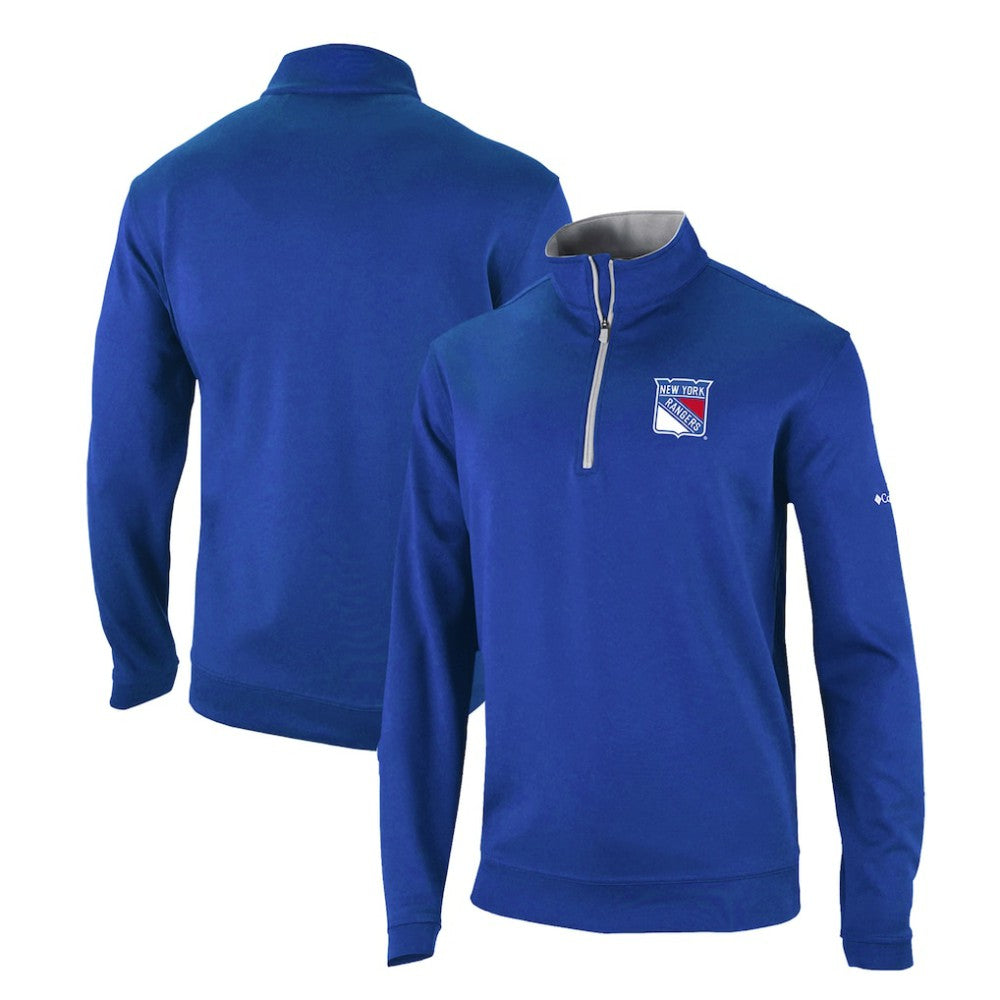 New York Rangers Columbia Omni-Wick Wickhams Hills Half-Zip Pullover Top - Blue - NHL 200629248