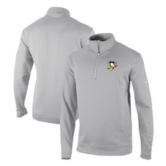 Pittsburgh Penguins Columbia Omni-Wick Wickhams Hills Half-Zip Pullover Top - Gray - NHL 200629251