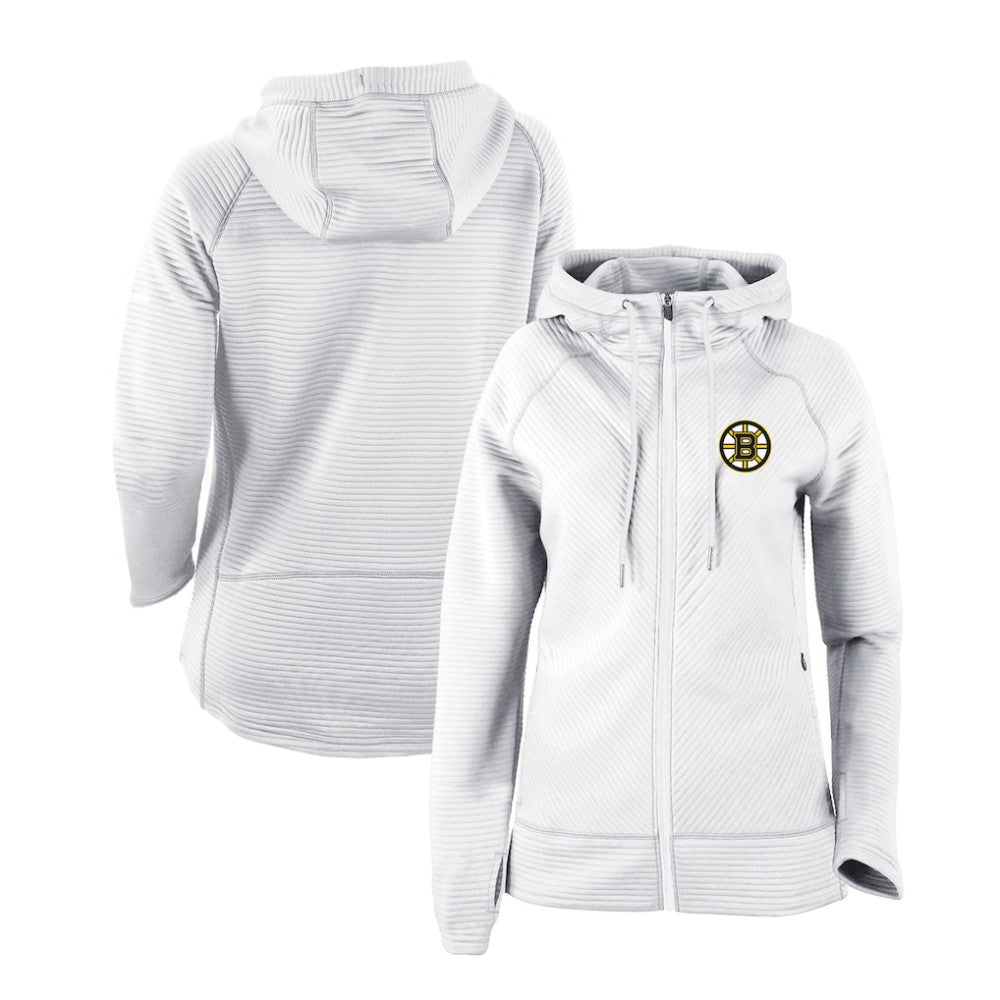 Boston Bruins Columbia Women's Omni-Wick Pack It Up Full-Zip Jacket - White - NHL 200629392