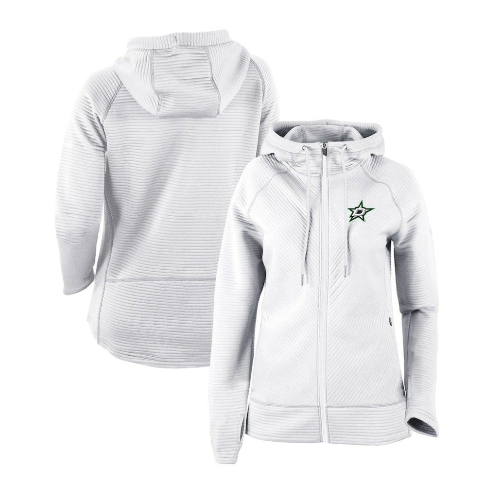 Dallas Stars Columbia Women's Omni-Wick Pack It Up Full-Zip Jacket - White - NHL 200629398