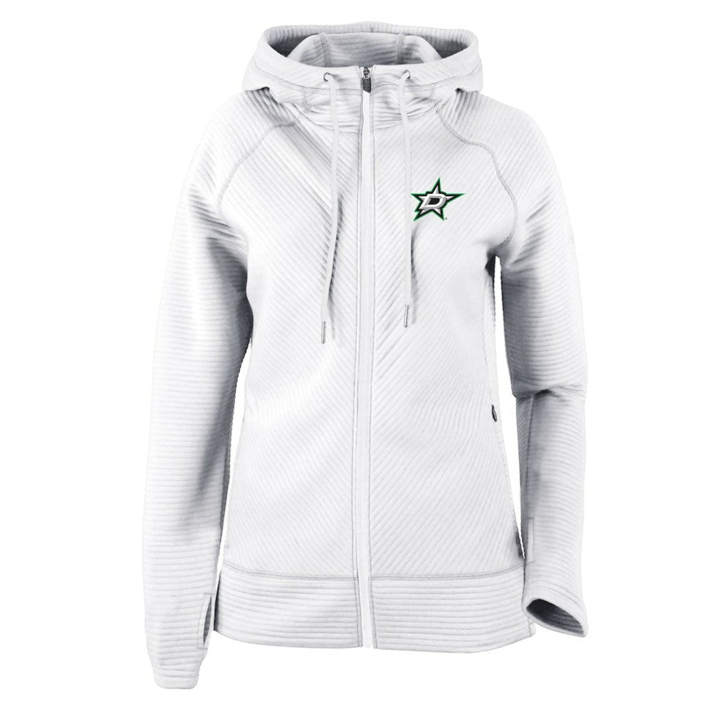 Dallas Stars Columbia Women's Omni-Wick Pack It Up Full-Zip Jacket - White - NHL 200629398