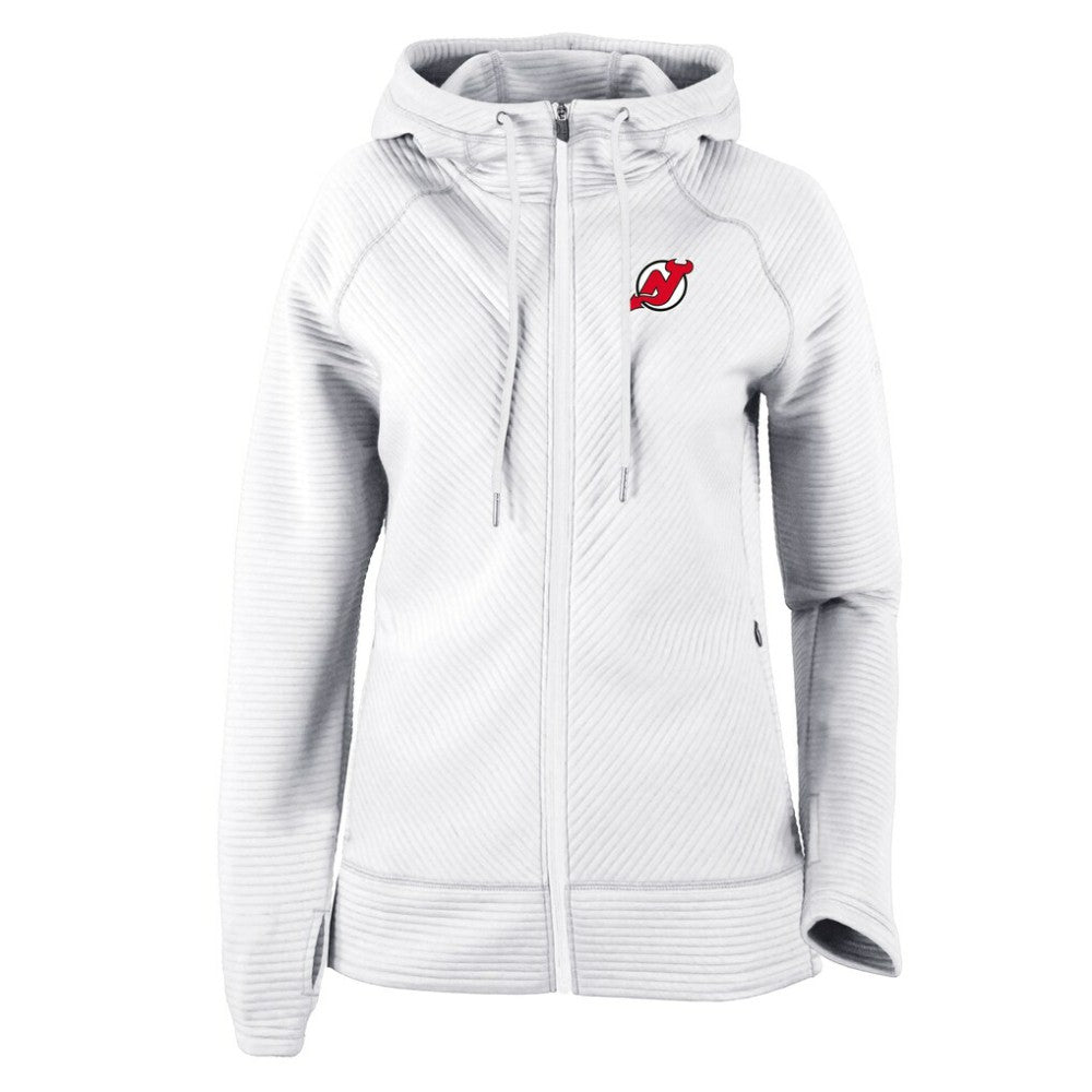 New Jersey Devils Columbia Women's Omni-Wick Pack It Up Full-Zip Jacket - White - NHL 200629404