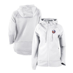 New York Islanders Columbia Women's Omni-Wick Pack It Up Full-Zip Jacket - White - NHL 200629405
