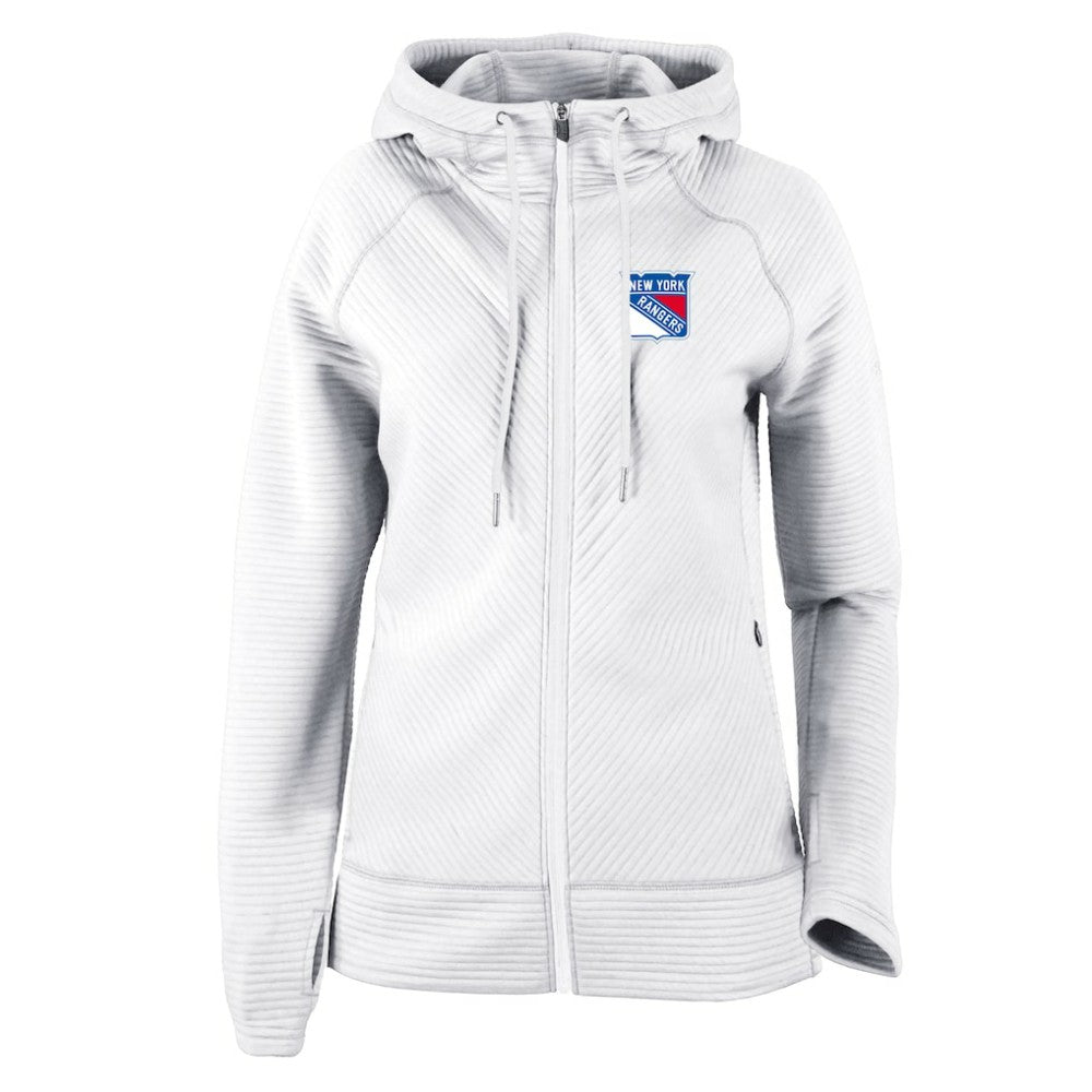 New York Rangers Columbia Women's Omni-Wick Pack It Up Full-Zip Jacket - White - NHL 200629406