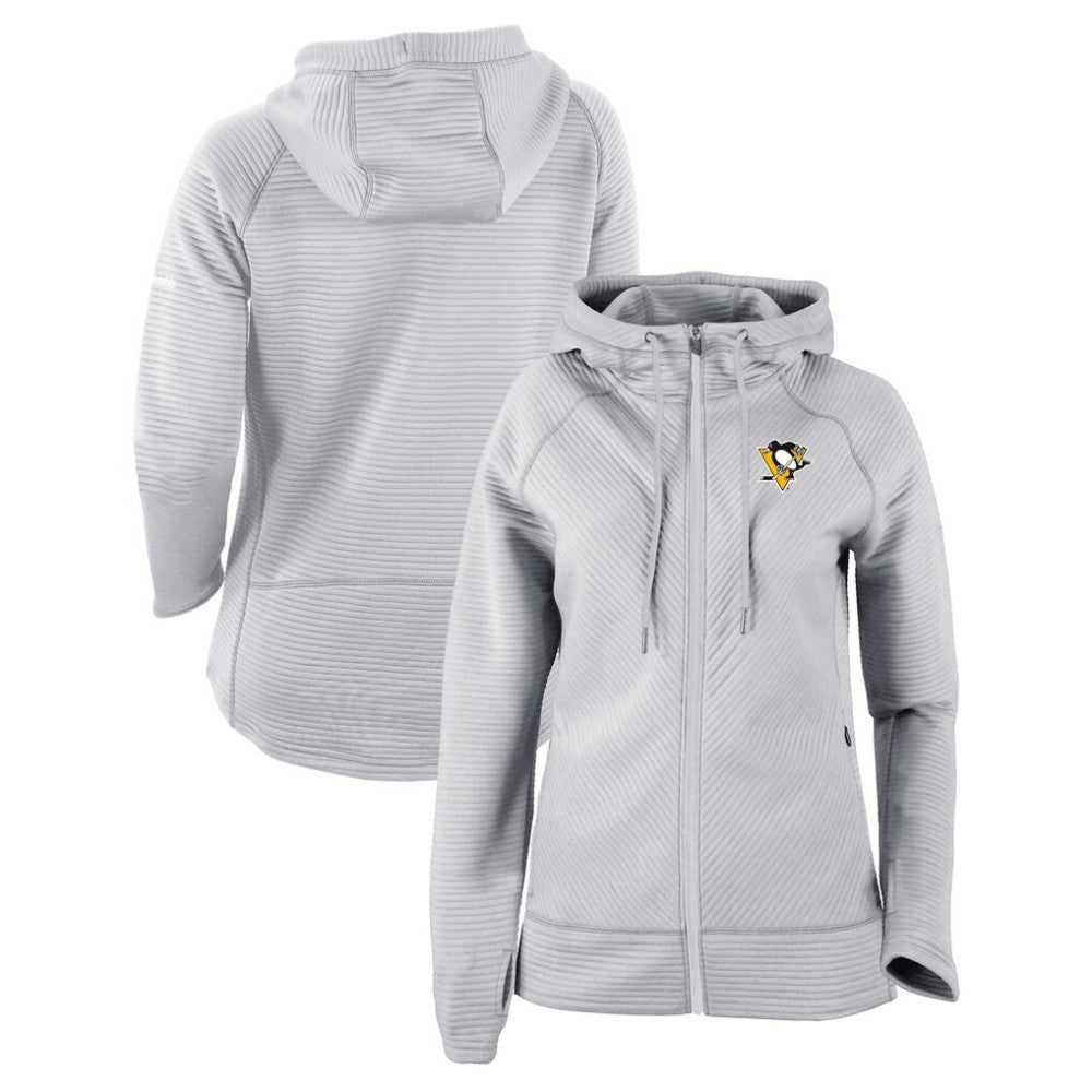 Pittsburgh Penguins Columbia Women's Omni-Wick Pack It Up Full-Zip Jacket - Gray - NHL 200629408